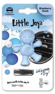 Osviežovač vzduchu do auta, LITTLE JOYA "Blueberry Slush", svetlomodrý