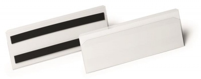 Logistické vrecko, magnetické, 1/2 A5, hotizontálne, DURABLE "HARD COVER", priehľadné