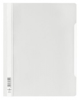 Rýchloviazač, PP, A4+, DURABLE, biely