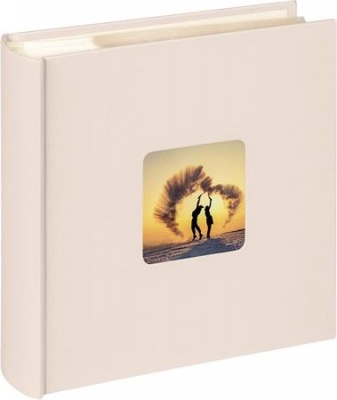 Fotoalbum, na 200 fotiek, 10x15 cm, "Walther Fun Wedding", krémovo biely