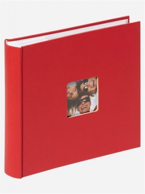 Fotoalbum, na 200 fotiek, 10x15 cm, "Walther Fun", červený