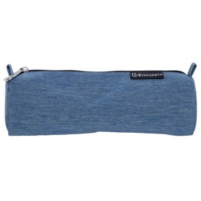 Peračník, na zips, EXACOMPTA "Denim 500", mix farieb