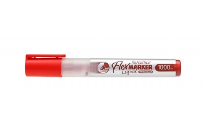 Popisovač na tabule, 2,5 mm, kuželový hrot, FLEXOFFICE "WB016", červený