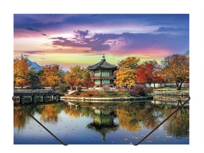 Doska s gumičkou, 15 mm, PP, A4, PANTA PLAST, "Orient"