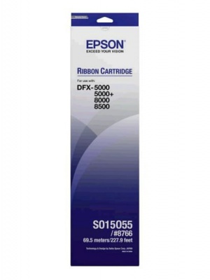S015055 farbiaca páska do tlačiarne DFX 5000, 8000, EPSON, 8766, čierna