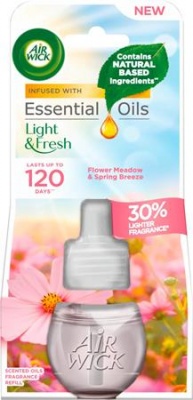 Náplň do osviežovača vzduchu, elektrická, 19 ml, AIR WICK "Life scents", Light&Fresh
