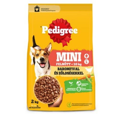 Krmivo pre psy, suché krmivo, 2 kg, PEDIGREE, kuracie a zelenina