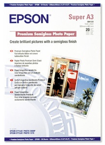 Premium Semigloss Photo Paper, pololesklý, jednostranový, A3+, 251gr.