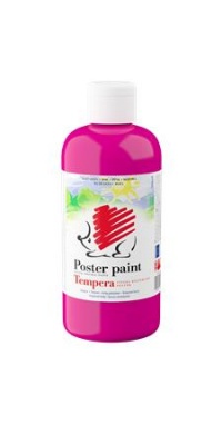 Tempera, 500 ml,  ICO "Ježko", ružová