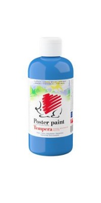 Tempera, 500 ml,  ICO "Ježko", svetlomodrá