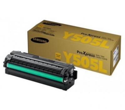 CLT-Y505L toner pre SL-C2620DW, SL-C2670FW tlačiarne, SAMSUNG, žltý, 3,5k