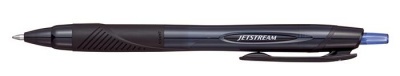 Guľôčkové pero, 0,35 mm, stláčací mechanizmus, čierne pero, UNI "SXN-157S Jetstream Sport Eco", modrá