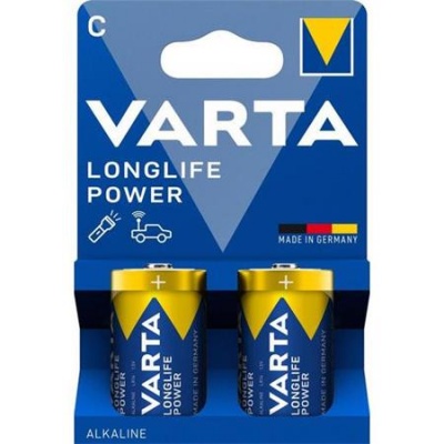 Batéria, C baby, 2 ks, bez plastu, VARTA "Longlife Power"