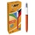 Guľôčkové pero, 0,3 mm, stláčací mechanizmus, štvorfarebné, BIC "4 Colours Fine"