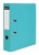 Pákový šanón, 75 mm, A4, PP/kartón, s ochranným spodným kovaním, VICTORIA OFFICE, "Basic", tyrkysový