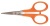 Vyšívacie nožnice, 10 cm, FISKARS "Classic", oranžová