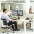 Držiak na monitor, FELLOWES, "Seasa™ Dual Horizontal", čierna