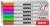 Popisovač na biele a flipchartové tabule, sada, 1-3 mm, kužeľový hrot, KORES "K-Marker W1", 6 rôznych farieb