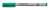 Nepermanentný popisovač, OHP, 0,4 mm, STAEDTLER "Lumocolor® 311 S", zelená