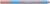Guľôčkové pero, 0,7 mm, s vrchnákom SCHNEIDER "Slider Edge XB Pastel" bledočervená