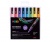 Dekoračný popisovač, sada, 0,9-1,3 mm, UNI "Posca PC-3ML", 8 rôznych trblietavých farieb