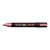 Dekoračný popisovač, 1,8-2,5 mm, UNI "Posca PC-5M", metalický červenáý (15)