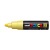 Dekoračný popisovač, 4,5-5,5 mm, UNI "Posca PC-7M", žltá