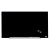 Magnetická sklenená tabuľa, 38,1x67,7 cm, NOBO "Impression Pro", čierna